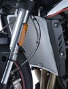 Hliníková mřížka chladiče,TRIUMPH Street Triple R / S / RS 765,Černá